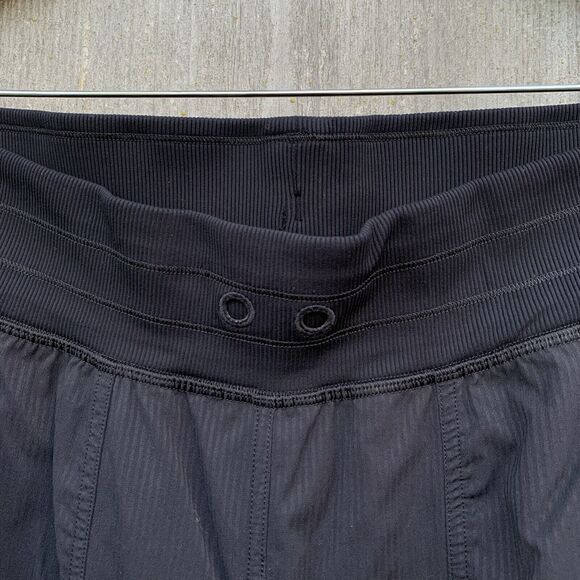 LULULEMON Dance Studio Pants Womens Sz 10 Black Stretch - Picture 6 of 11